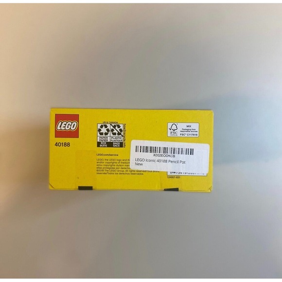 NEW! LEGO Pencil‎ Holder Pot Garden Shed Building Toy 187 pcs Retired 40188 - Picture 6 of 6